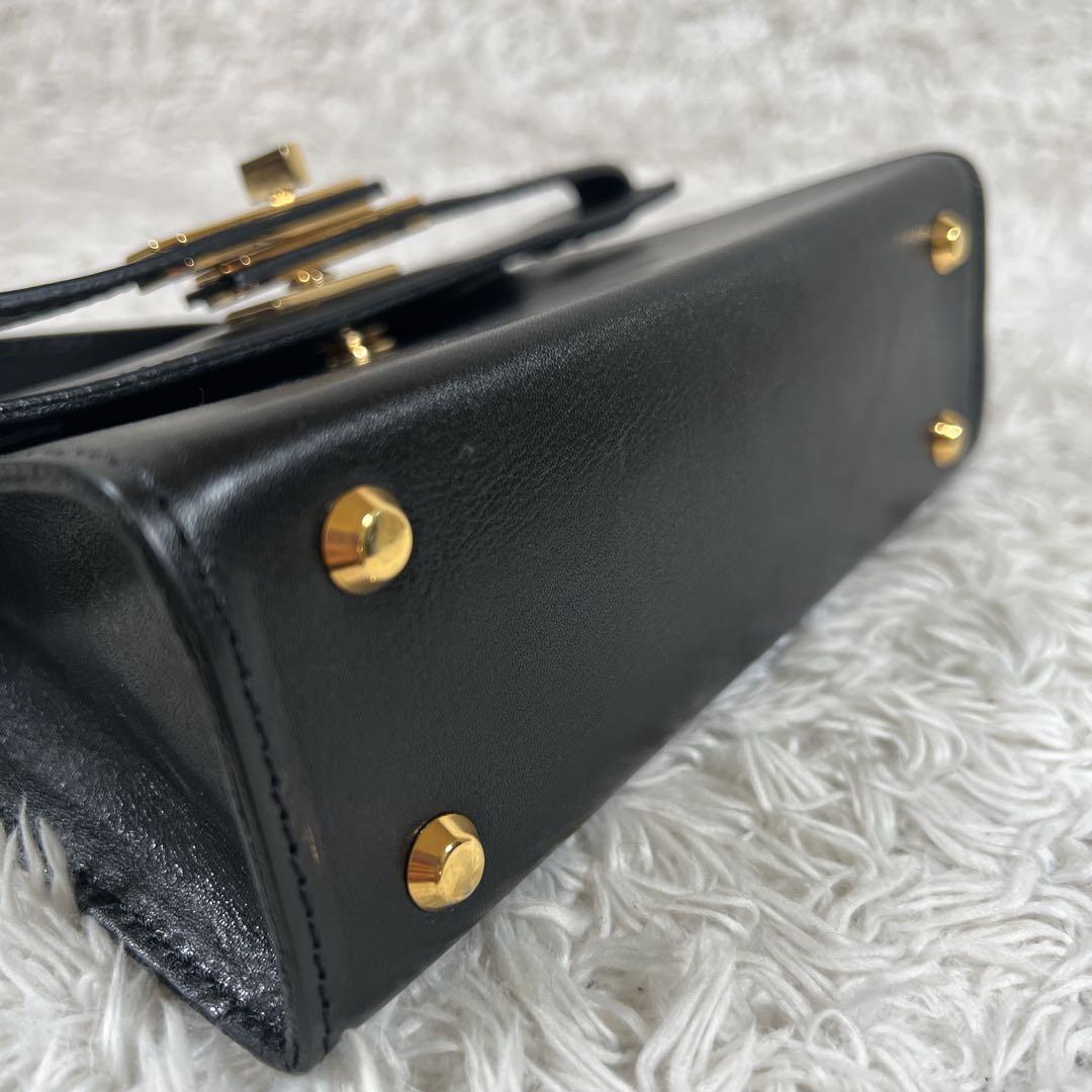 【sita parantica】クロスボディ ミニショルダーバッグ ブラック