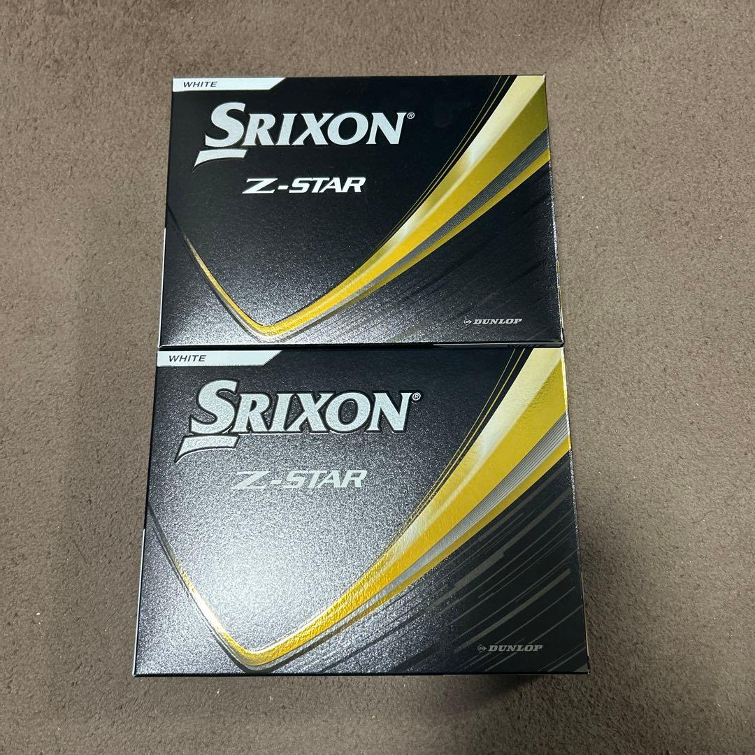 Srixon Z-STAR ホワイト 2ダースセット