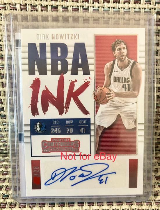 NBAカード Dirk Nowitzki ノビツキー サインカード 25枚限定