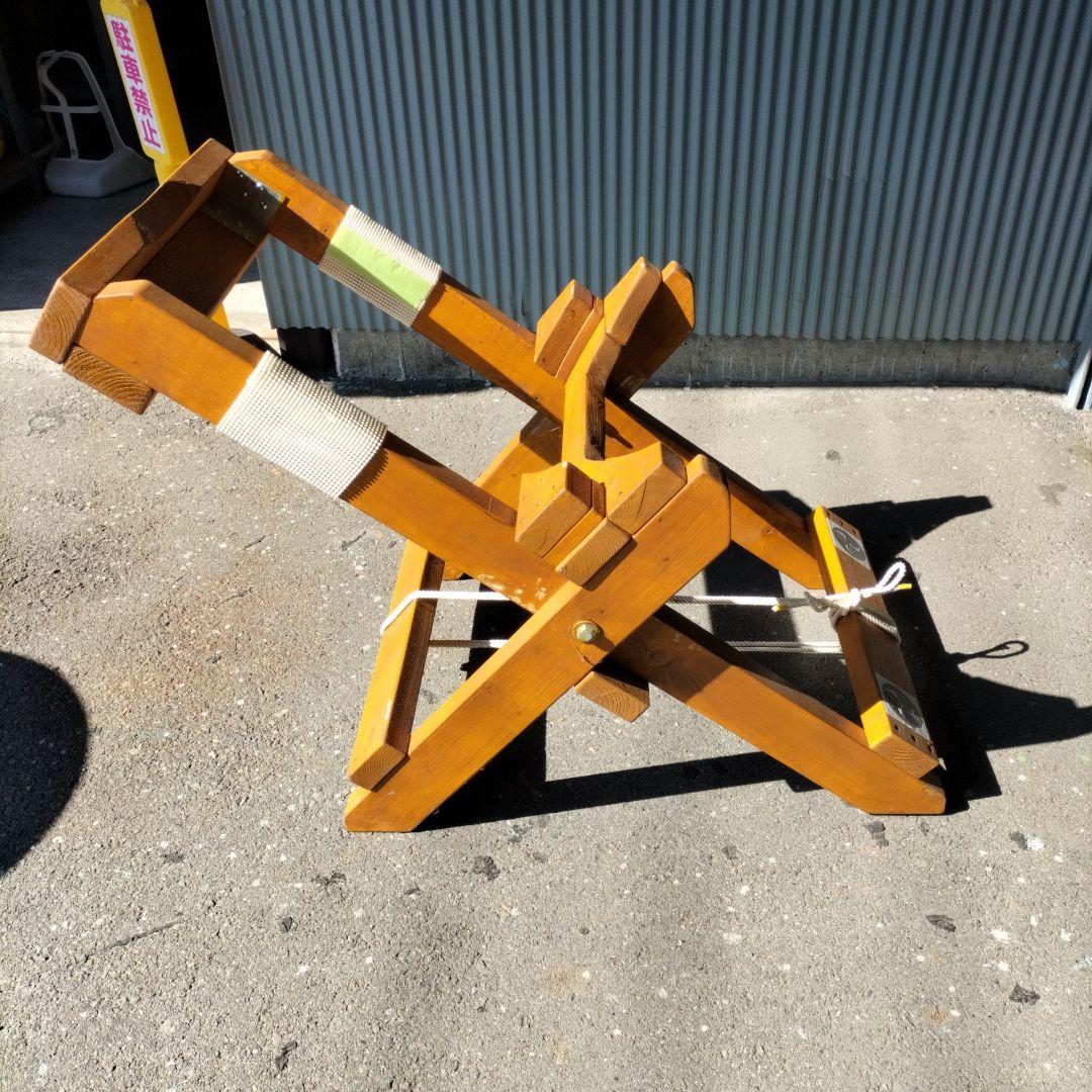 mura様　ご依頼商品　長胴太鼓　桶胴太鼓　斜め打ち太鼓台中古品③