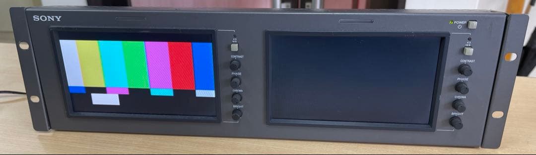 sony LMD-7220W ソニー 業務用 Wモニター SDI入力アダプター付