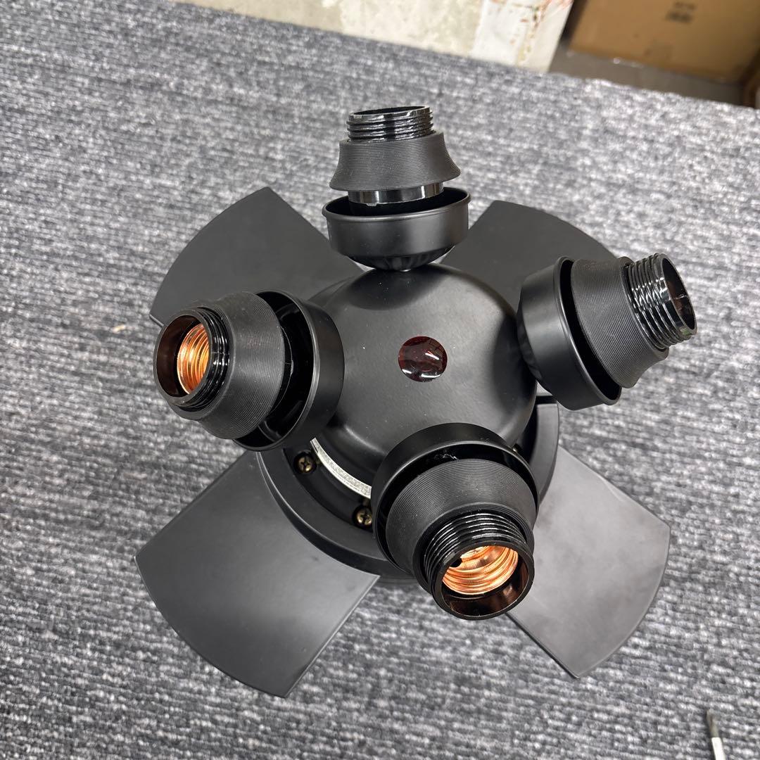 JAVALO ELF シーリングファン JE-CF001V 2024年 ブラック