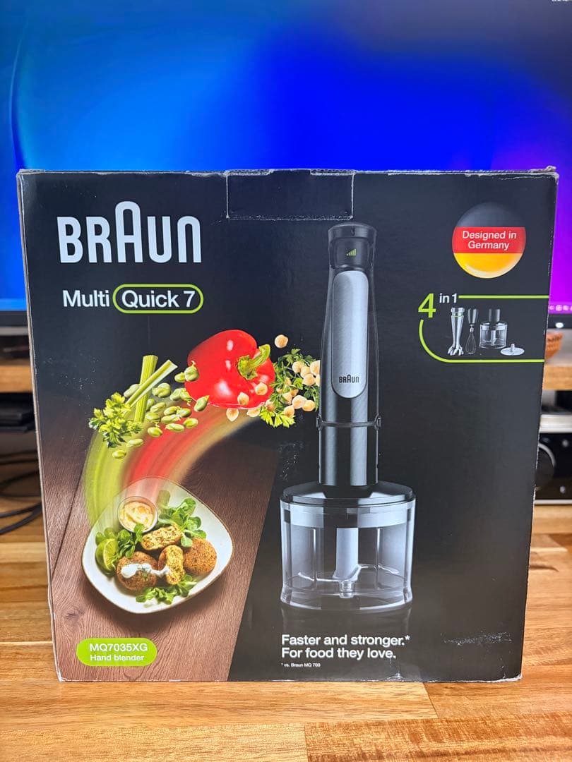 【未使用品】BRAUN Multi Quick７ ハンドブレンダー