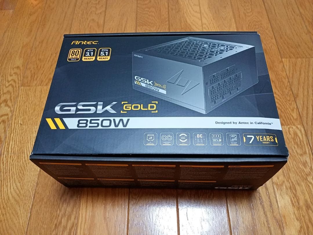 Antec GSK GOLD 850W 電源ユニット