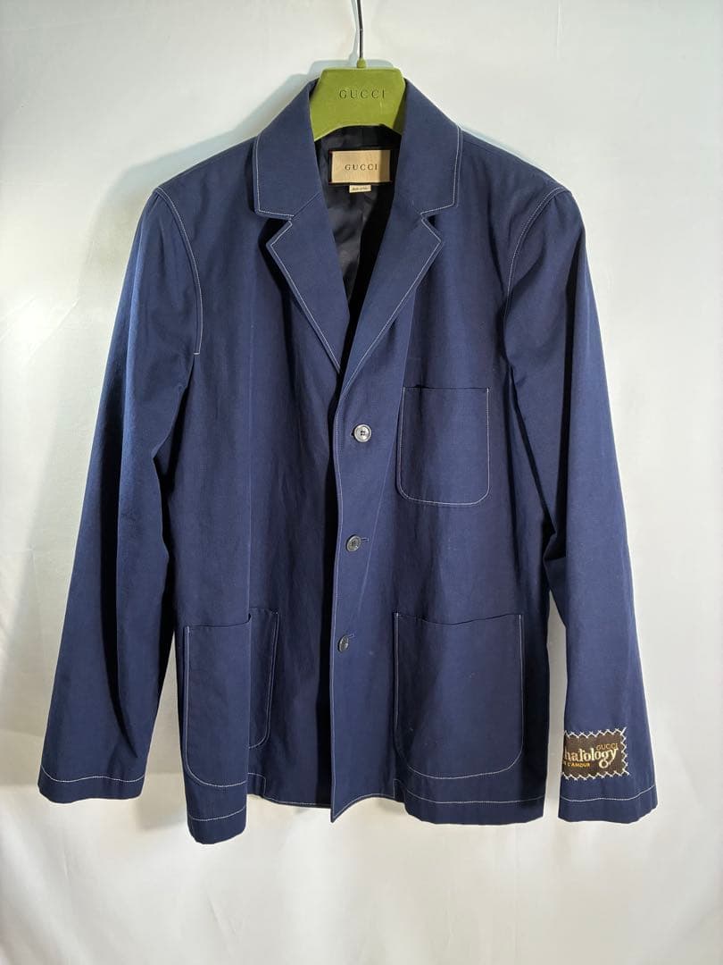 【ダル】GUCCI Eschatology テーラードジャケット 48