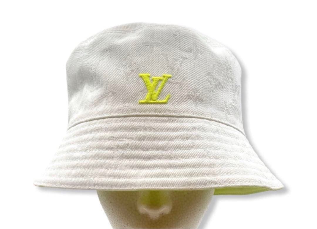 ルイヴィトン M7064L モノグラムネオン リバーシブル バケットハット