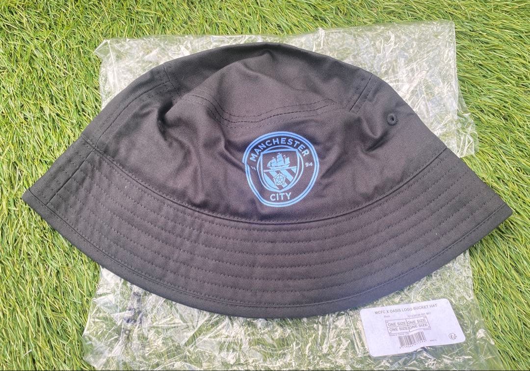 日本未発売 限定 完売品MCFC x Oasis ロゴ バケットハット