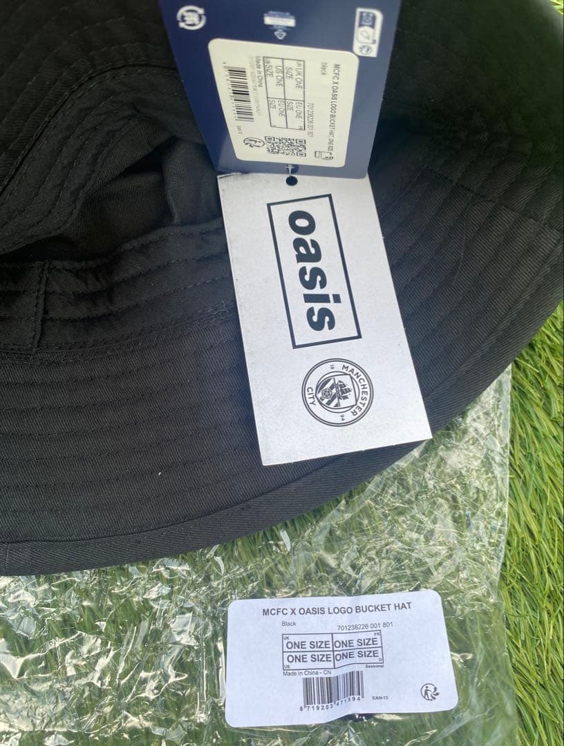 日本未発売 限定 完売品MCFC x Oasis ロゴ バケットハット