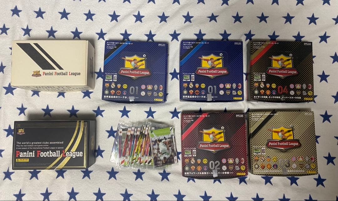 【まとめ売り】 Panini Football League PL01〜04