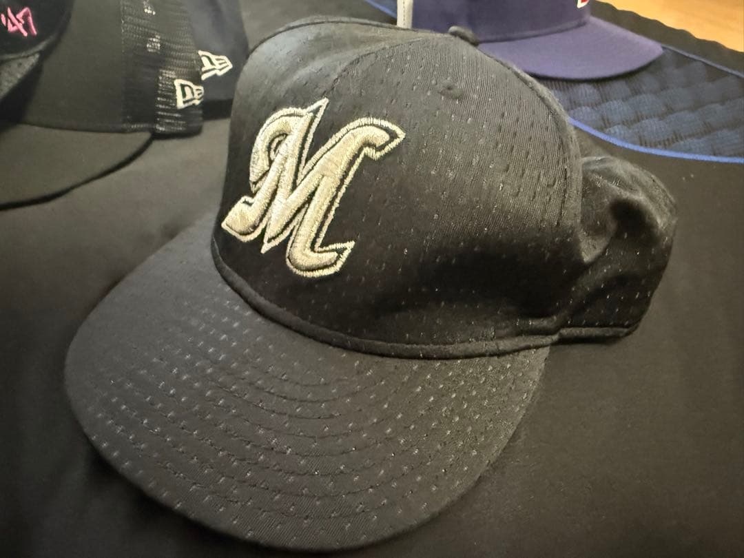 千葉ロッテマリーンズ　ニューエラキャップ　プロコレ