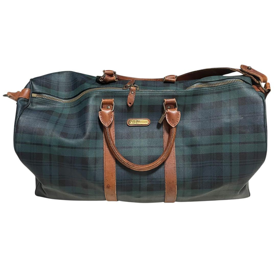 Ralph Lauren ポロラルフローレン ボストンバック ブラックウォッチ