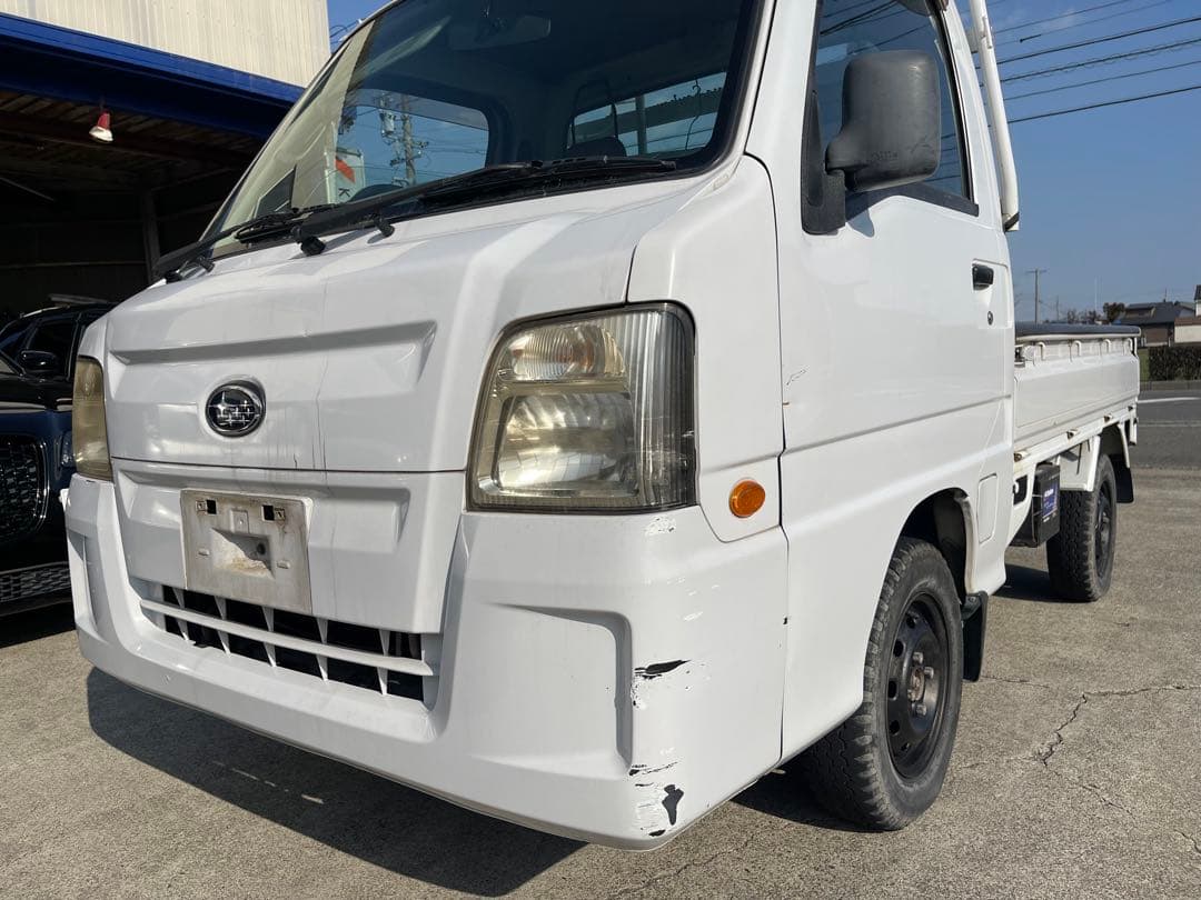 スバル サンバートラック 4WD 5速 エアコン パワステ 修理出来る方