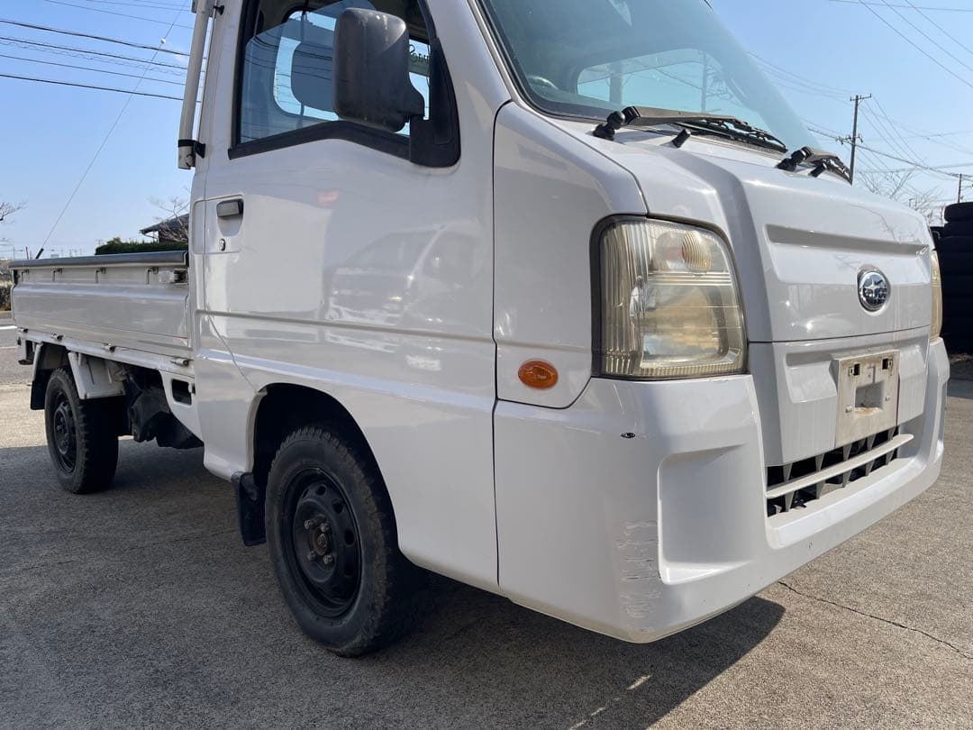 スバル サンバートラック 4WD 5速 エアコン パワステ 修理出来る方