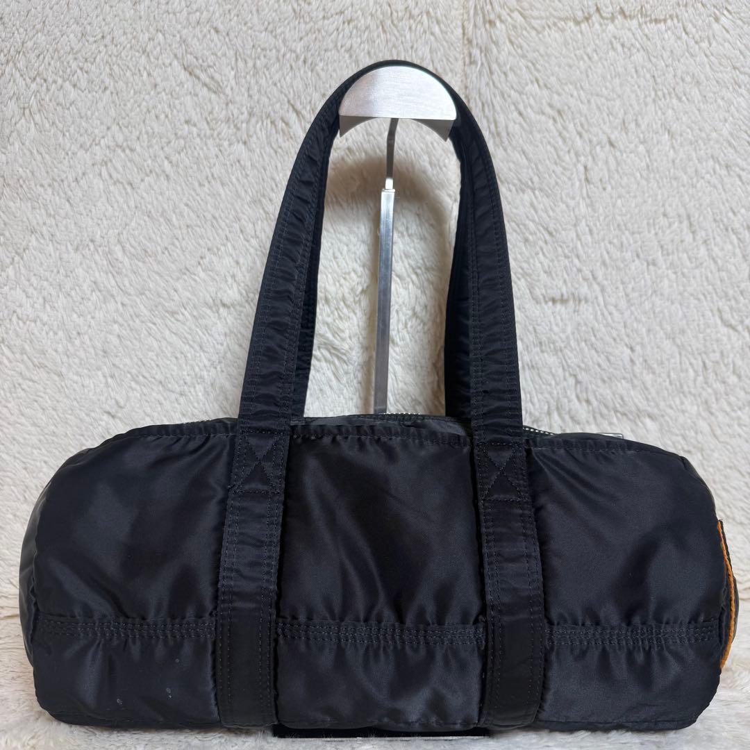 美品　PORTER　ポーター　タンカー　ミニボストンバッグ　Lサイズ　ブラック