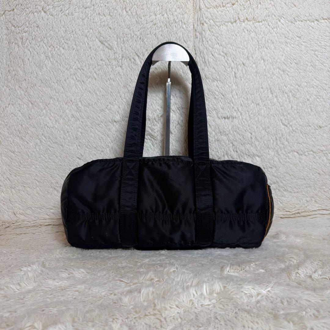 美品　PORTER　ポーター　タンカー　ミニボストンバッグ　Lサイズ　ブラック