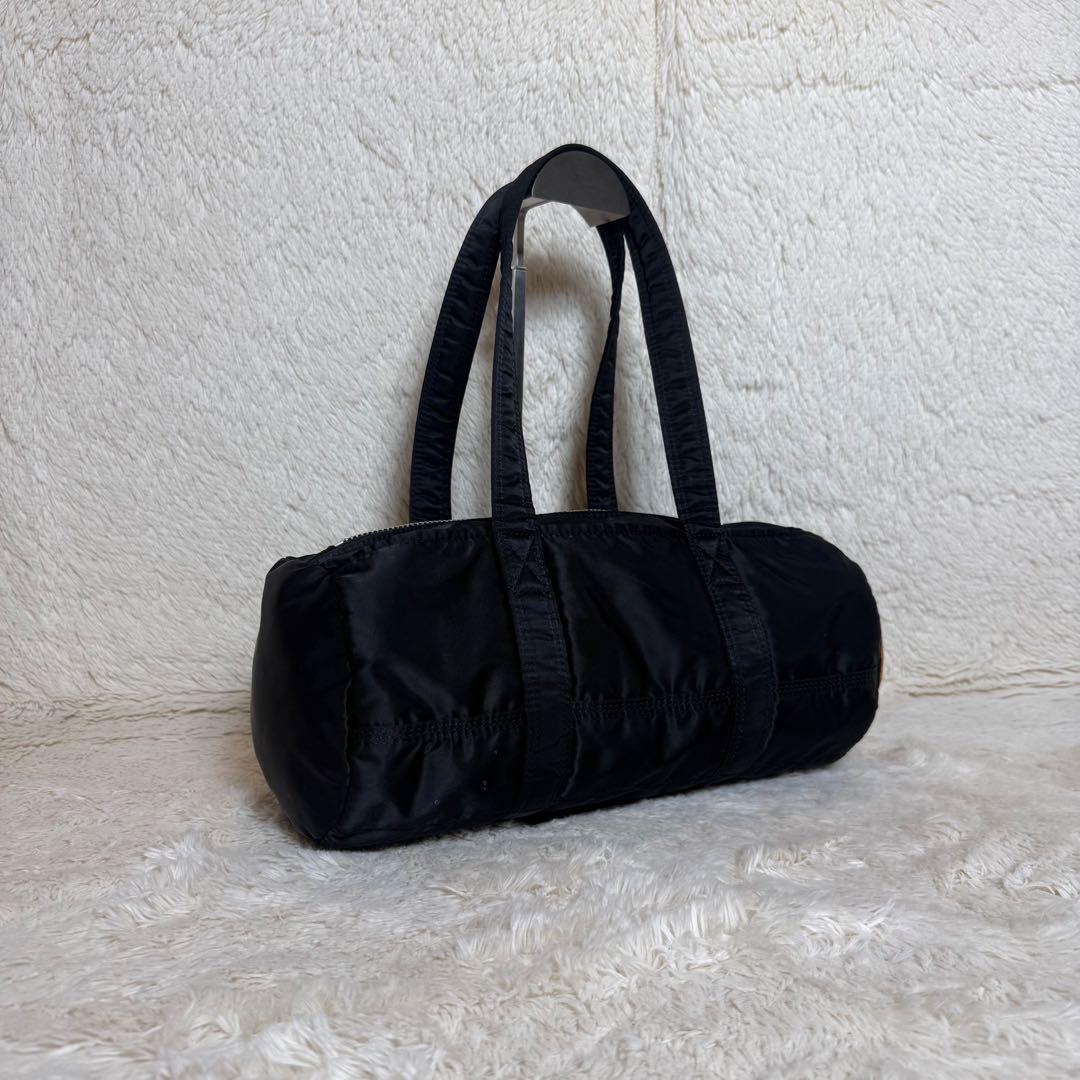 美品　PORTER　ポーター　タンカー　ミニボストンバッグ　Lサイズ　ブラック