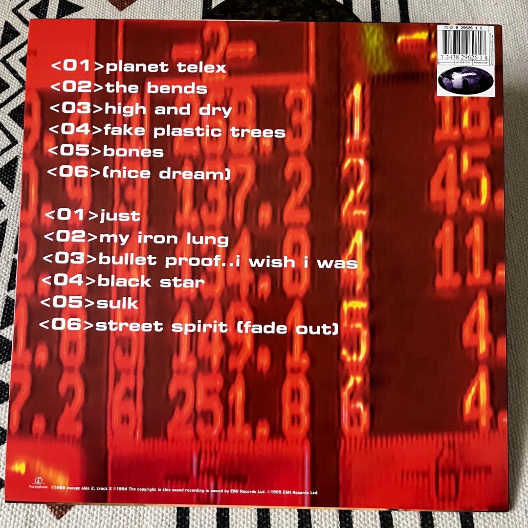 e*奨様 RADIOHEAD アナログ LP レコード THE BENDS