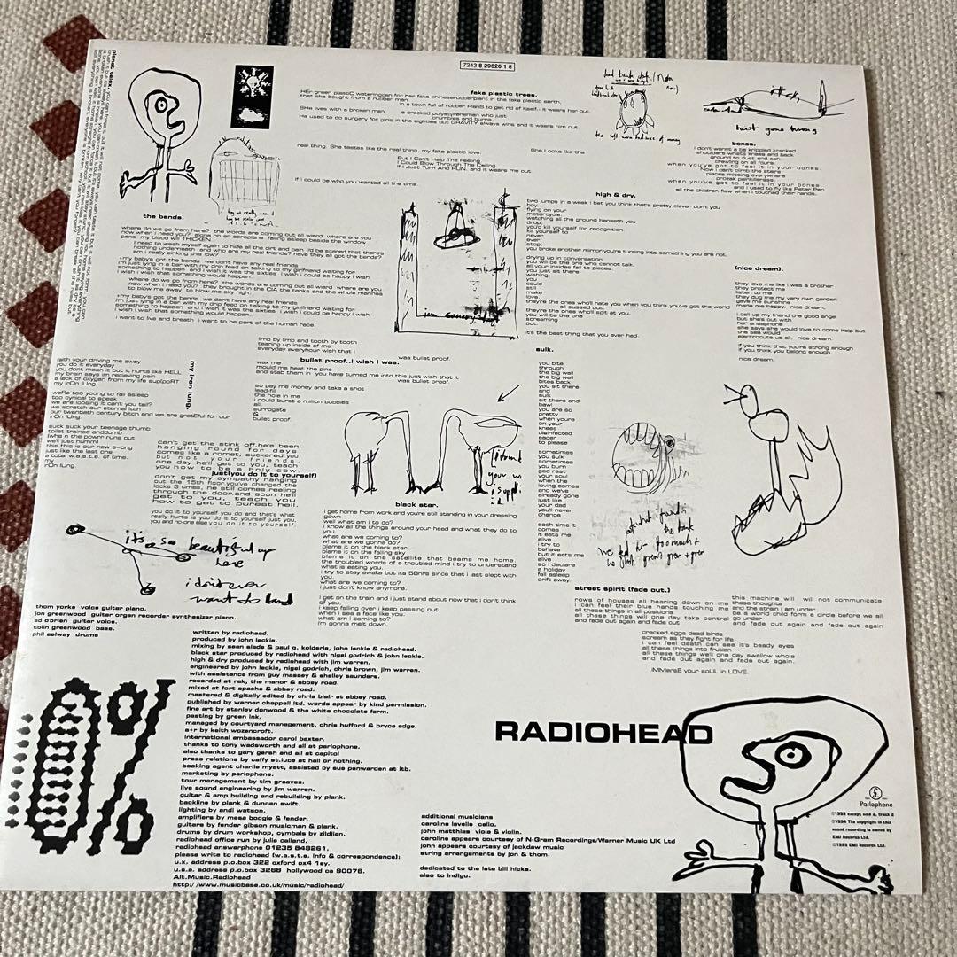 e*奨様 RADIOHEAD アナログ LP レコード THE BENDS