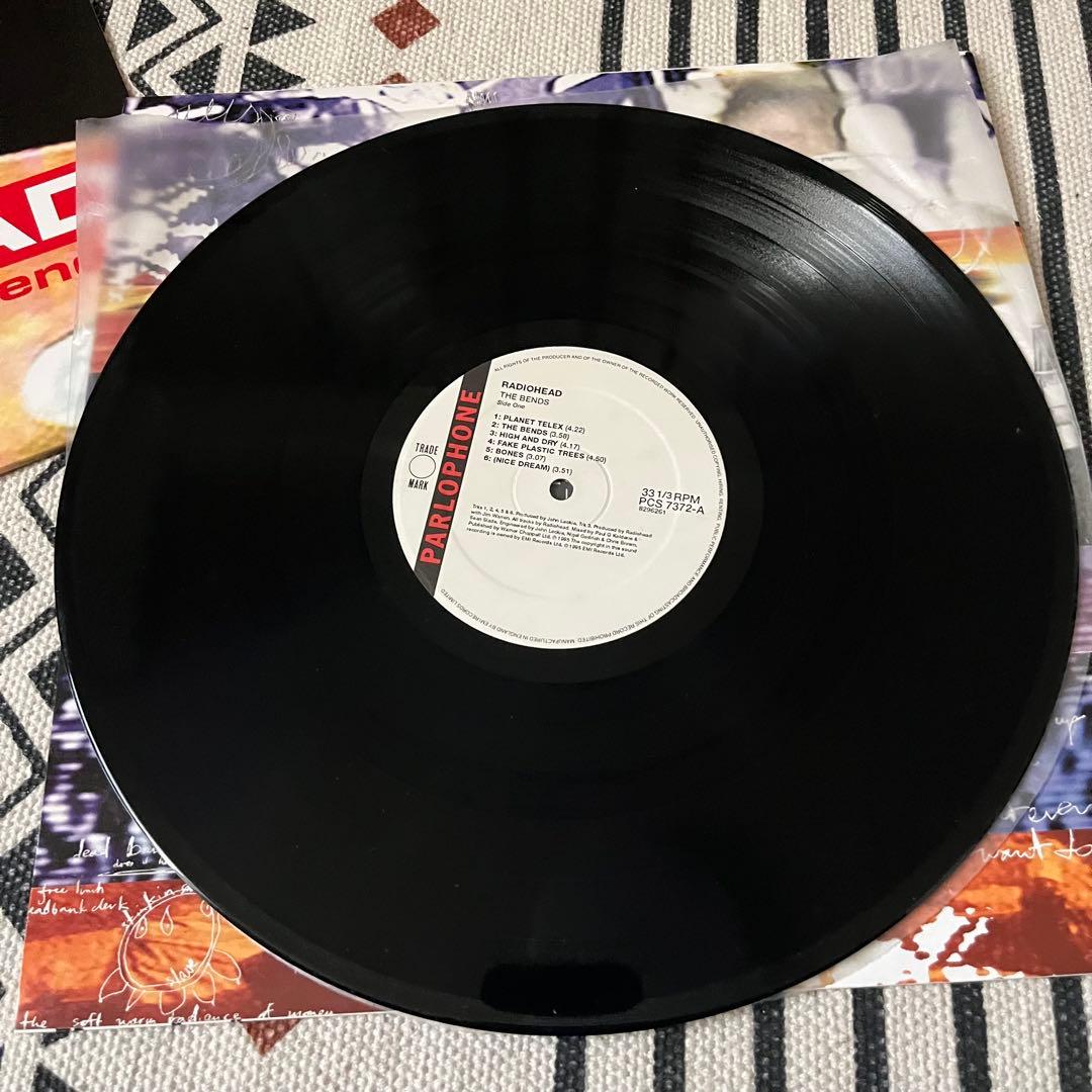 e*奨様 RADIOHEAD アナログ LP レコード THE BENDS