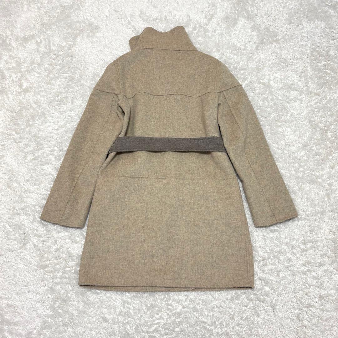 【極美品】マックスマーラウィークエンド リバーシブル ベルテッドリバーコート