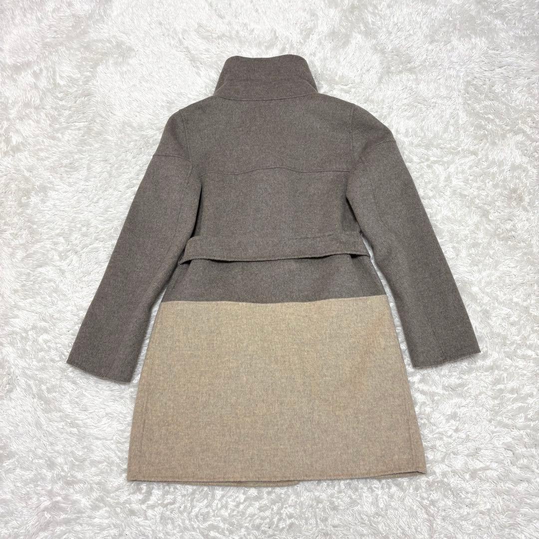 【極美品】マックスマーラウィークエンド リバーシブル ベルテッドリバーコート