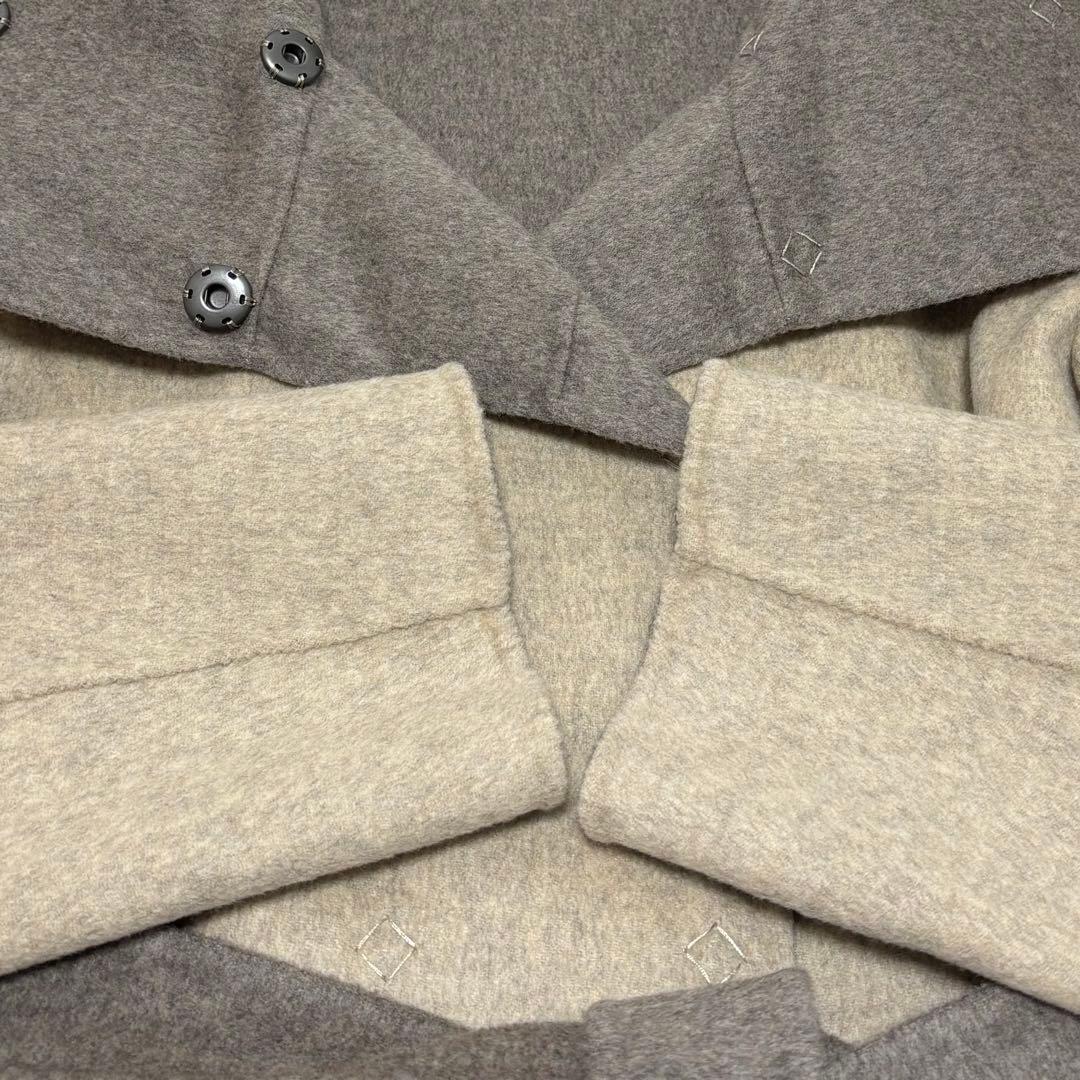 【極美品】マックスマーラウィークエンド リバーシブル ベルテッドリバーコート