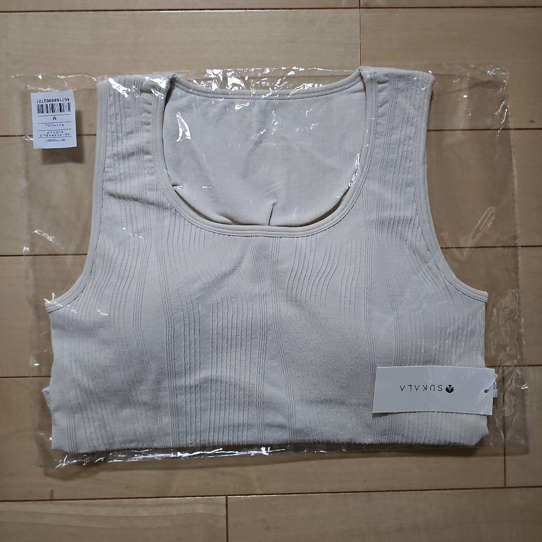 HAKKANおまけ付き♪【新品未使用】ウェーブリブアクティブタンクトップMサイズ