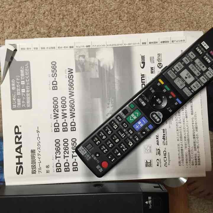 AQUOS DVDプレーヤー 値下げ⚠️