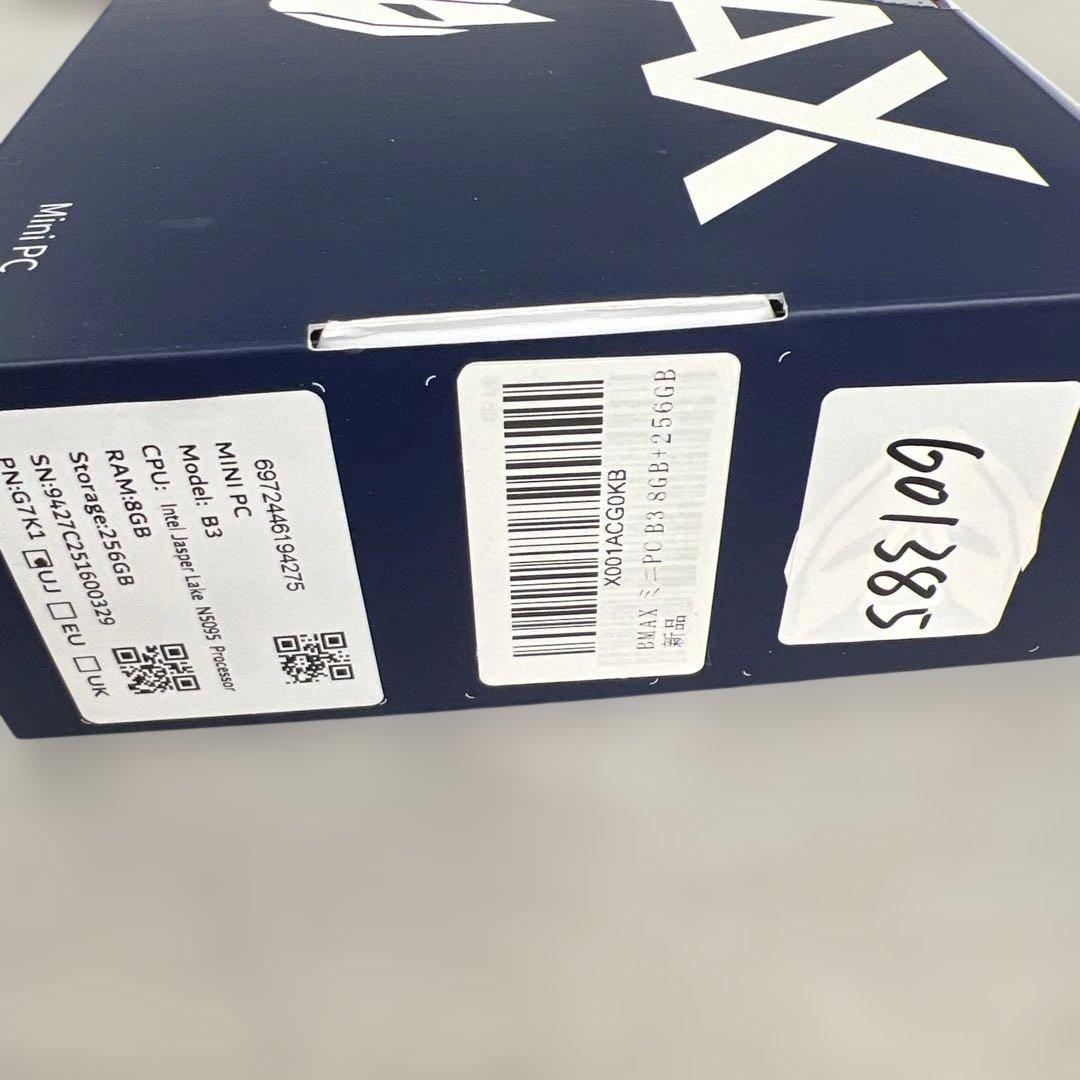 601385　未開封Bmax ミニpc B3 8GB+256GB