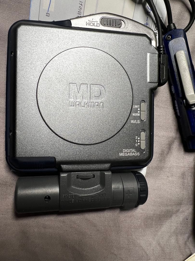 美品 完動品 SONY MZ-E45 ポータブルMDプレーヤー