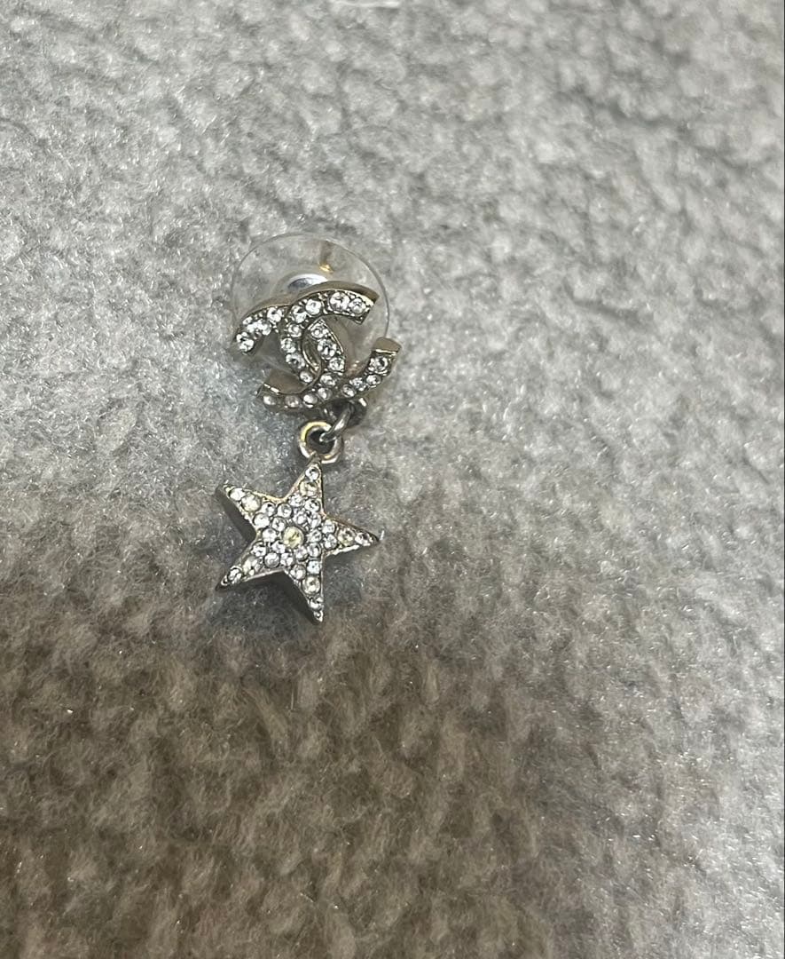 CHANEL シャネル ピアス ココマーク ムーン スター (片耳のみ)