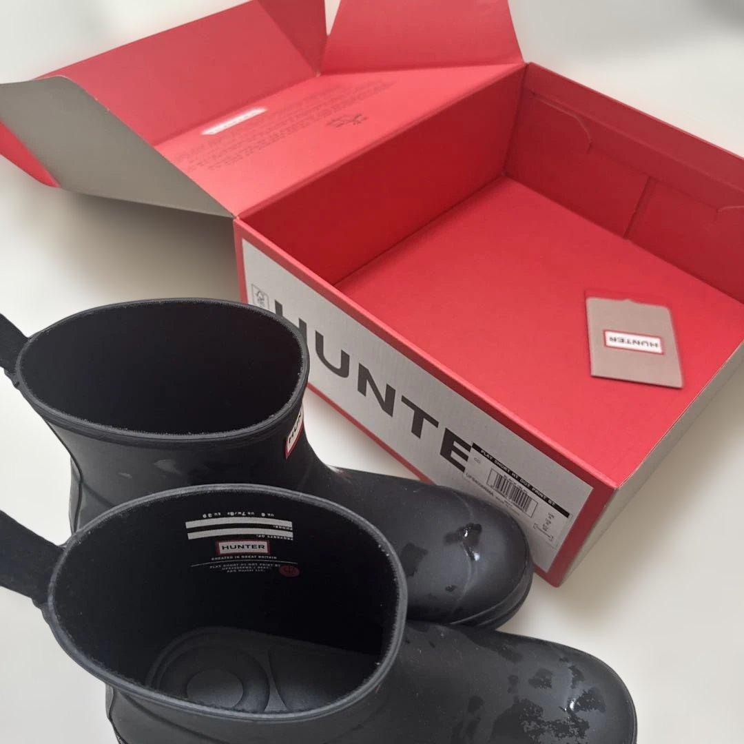 HUNTER レインブーツ 24.5