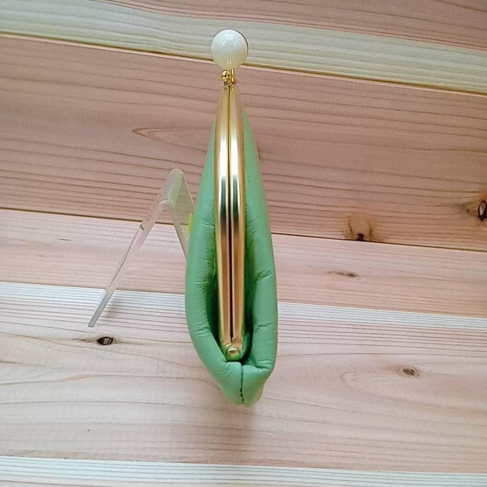 未使用　大きめ　がま口　長財布　レディース　ピンク　ズッケロフィラート　小銭