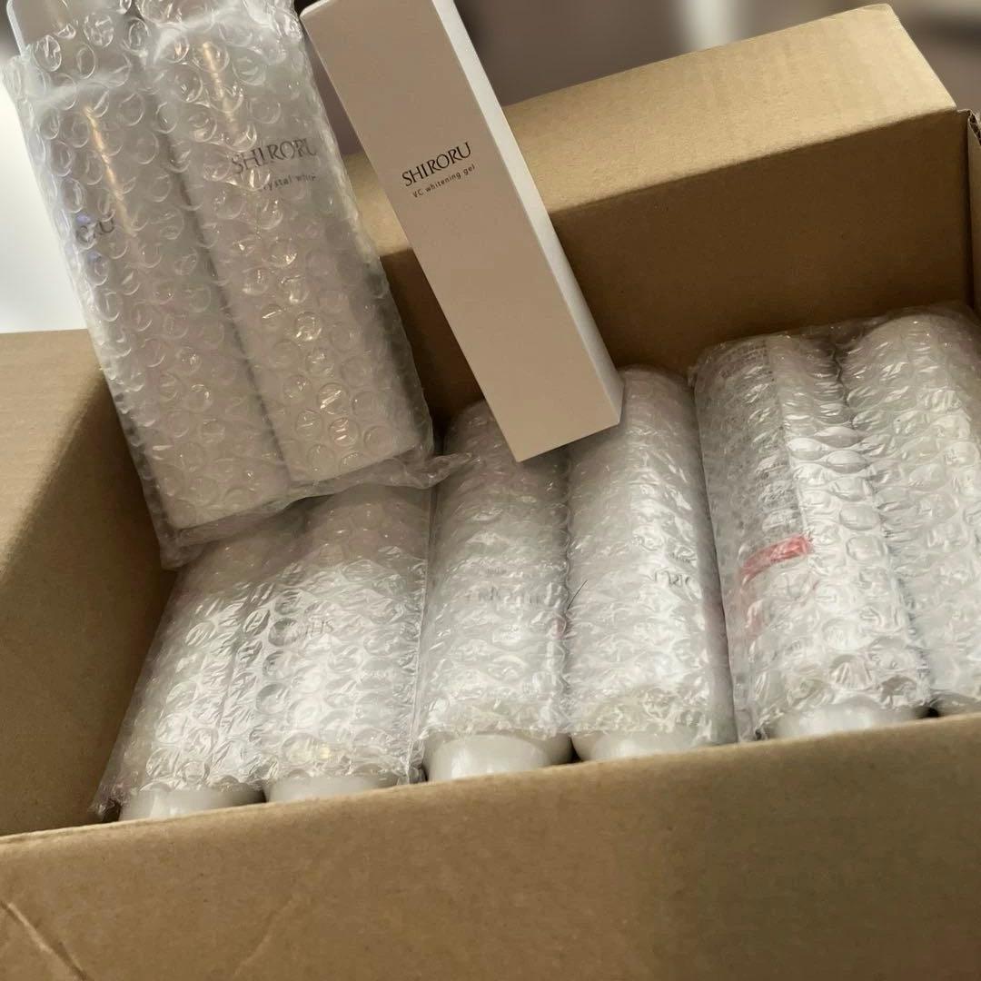 SHIRORU 洗顔8本セット➕ホワイトニングゲル1本おまけ