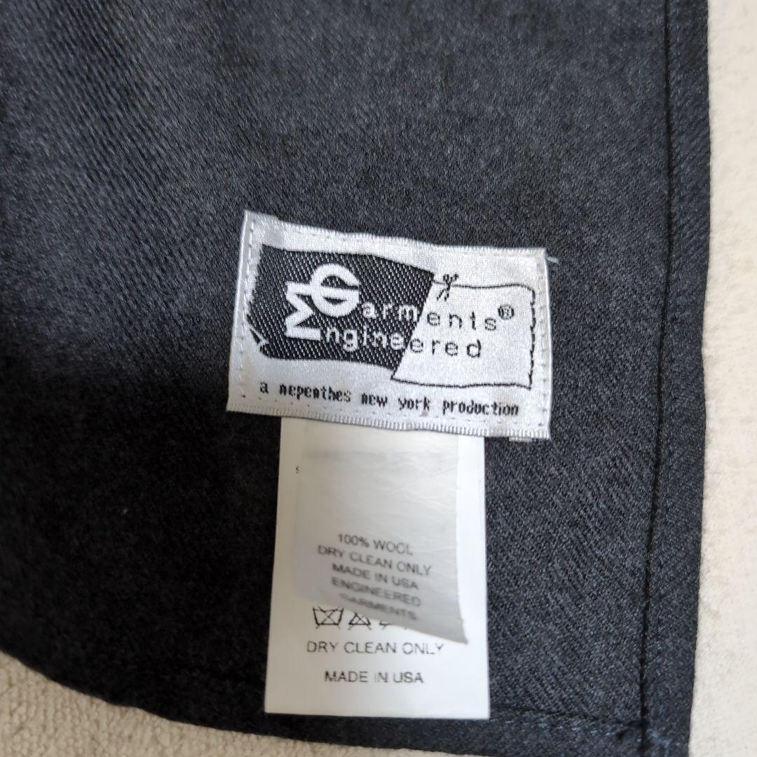 美品 ENGINEERED GARMENTSアメリカ製ケープ/ボタンマフラー