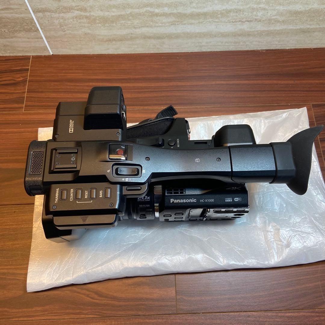 Panasonic HC-X1000 4K ビデオカメラ ほぼ新品 4959