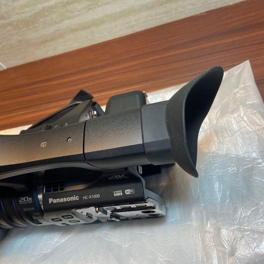 Panasonic HC-X1000 4K ビデオカメラ ほぼ新品 4959