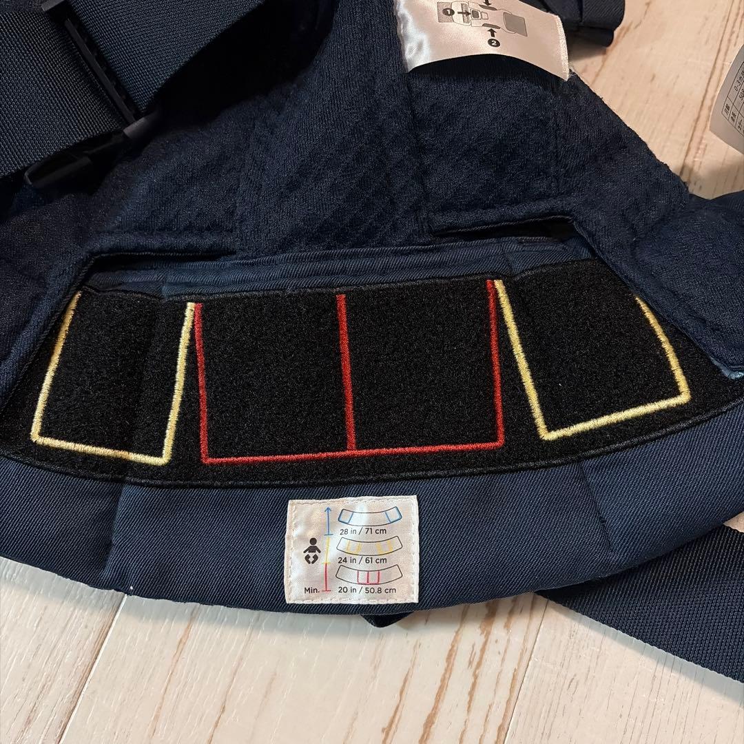 エルゴベビー　オムニブリーズ　ネイビー　ミッドナイトブルー　抱っこ紐　ポーチ付