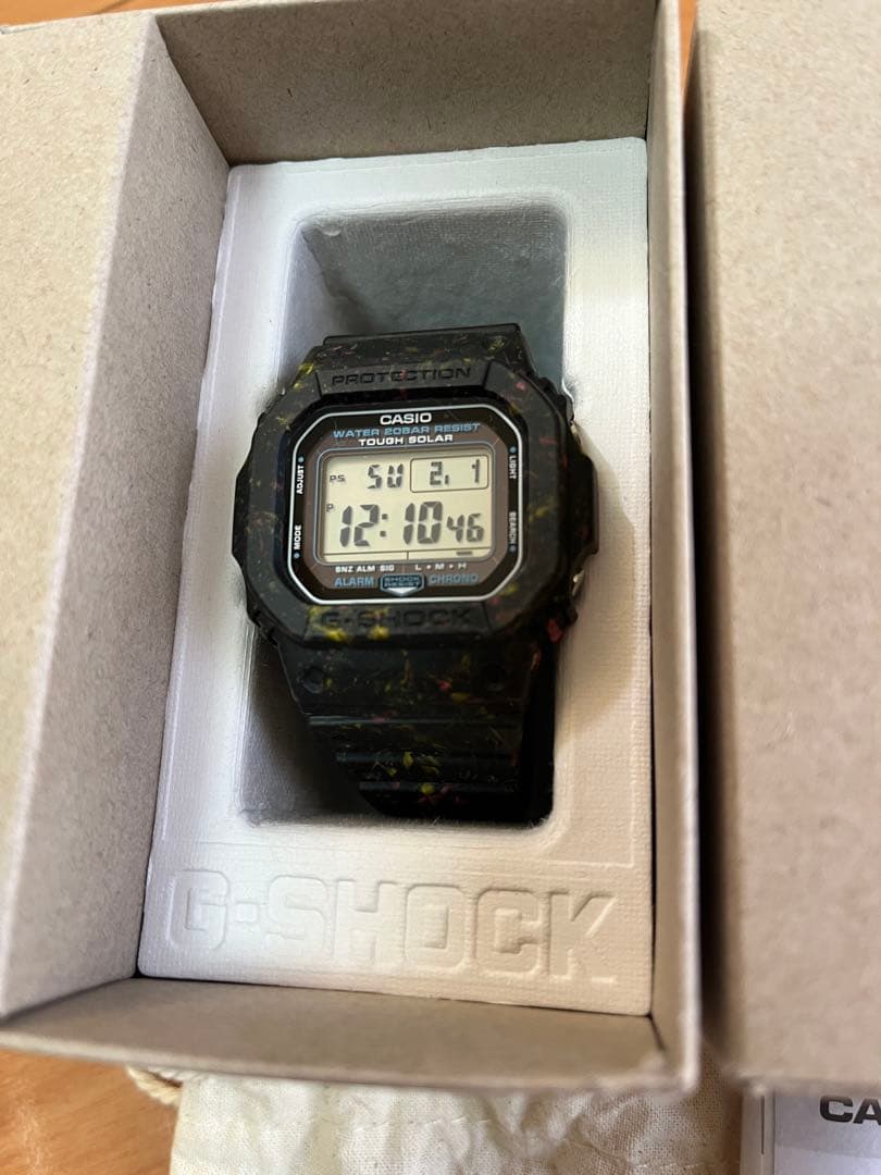 レア美品ソーラー時計 【G-5600BG-1 JR】