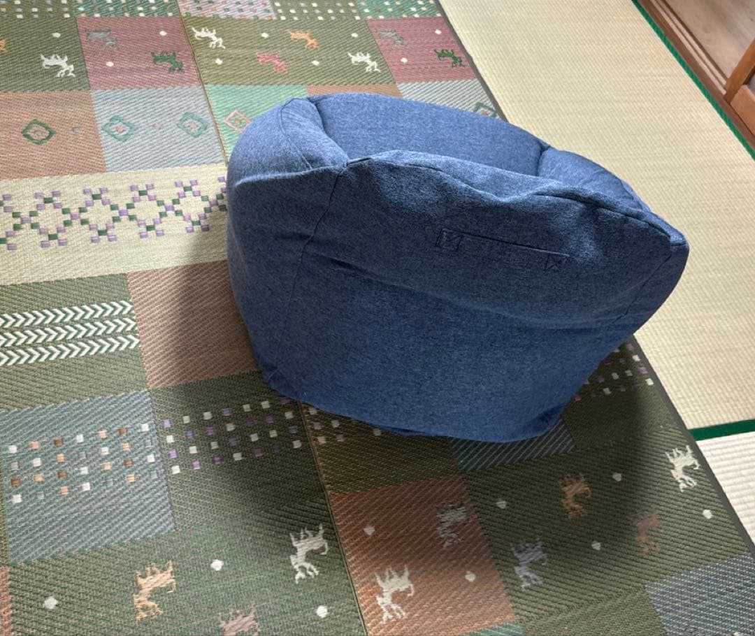 無印良品【空気でできたソファ ネイビー】
