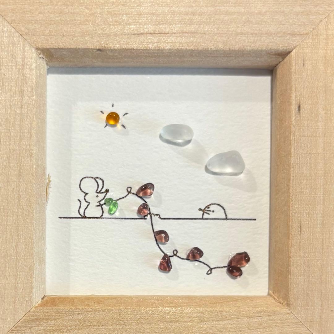 RUKU RUKU♡シーグラスアート　オーダー