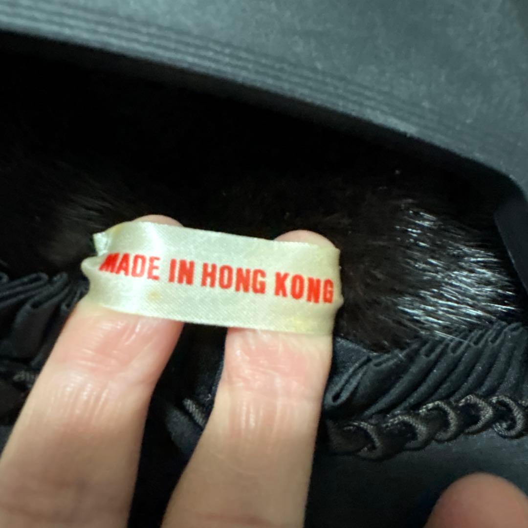 SAGA MINK 黒 （少しこげ茶）ミンクファーコート