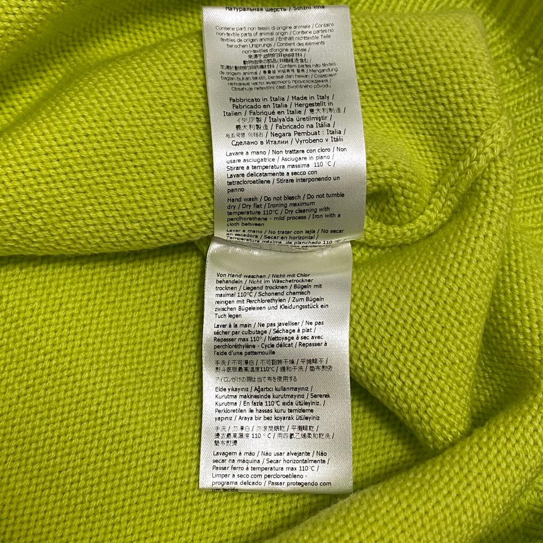 FFロゴ✨フェンディ2022年製 クールネック プルオーバー ポーチ ニット