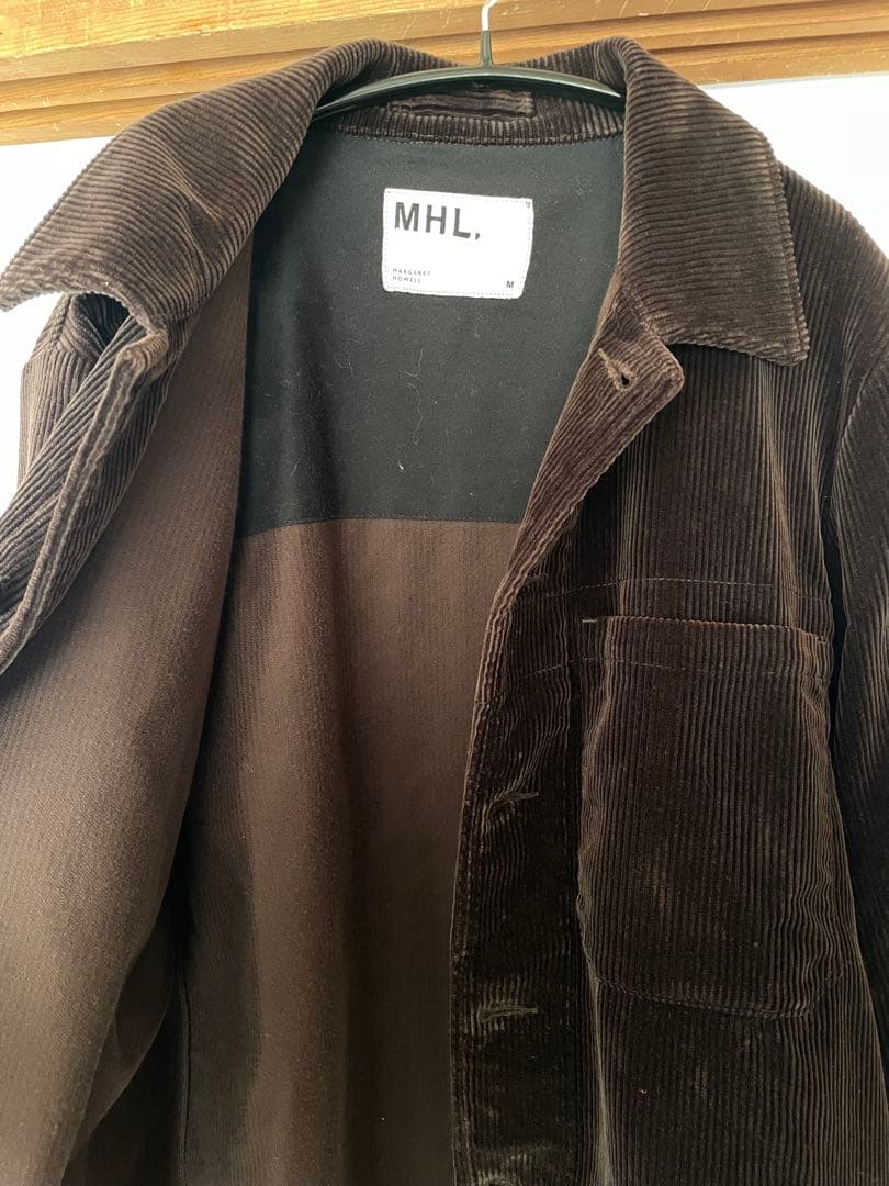 MHL. ブラウン コーデュロイ カバーオール Mサイズ