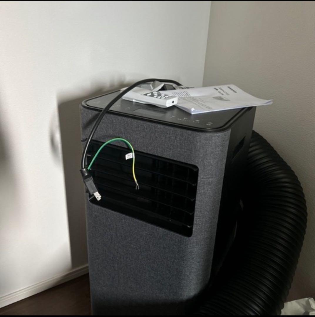 最新　猛暑対応モデル テラス窓パネル付 スポットクーラー