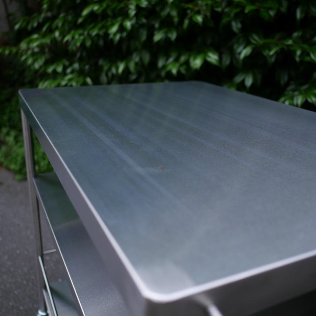 IKEA イケア FLYTTA フリッタ キャスター付 ステンレスキッチンワゴン