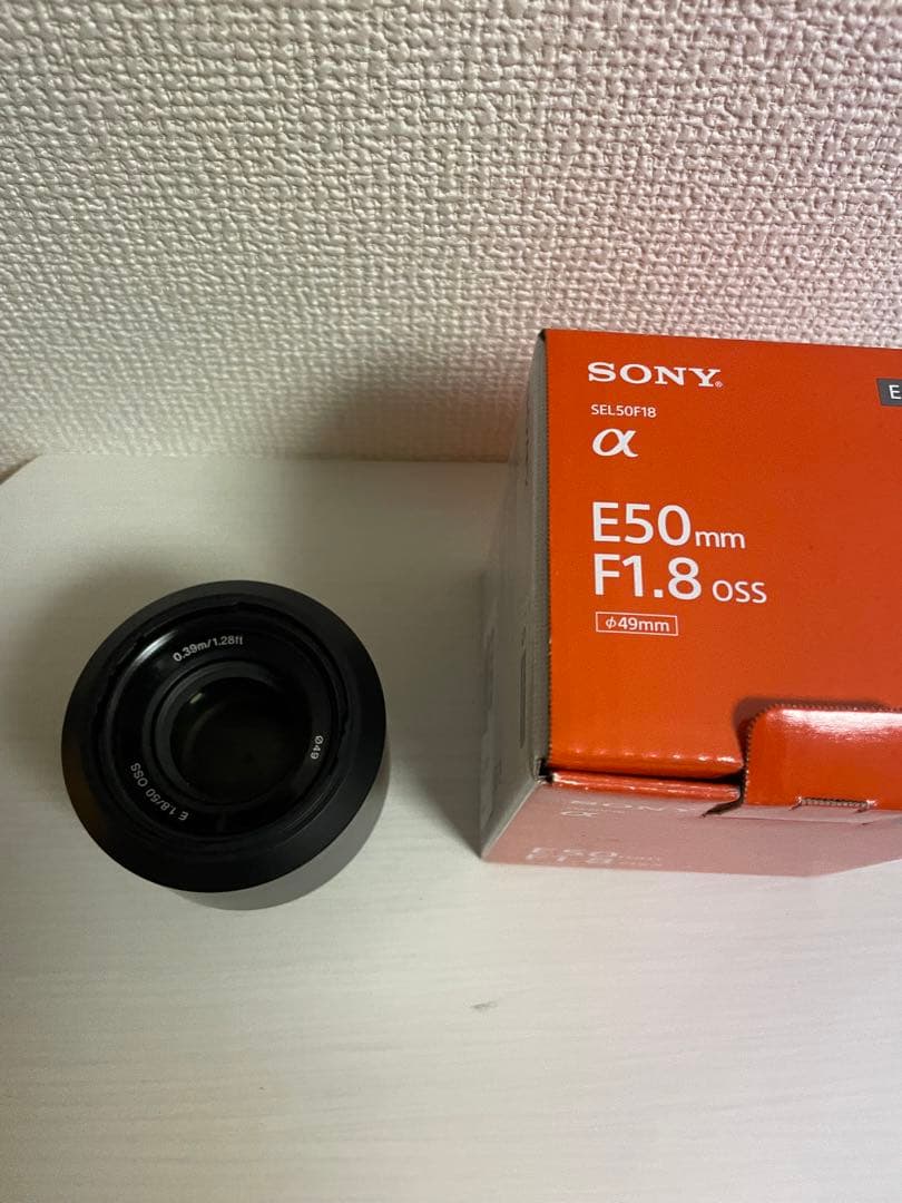 SONY E50mm F1.8 OSS レンズ
