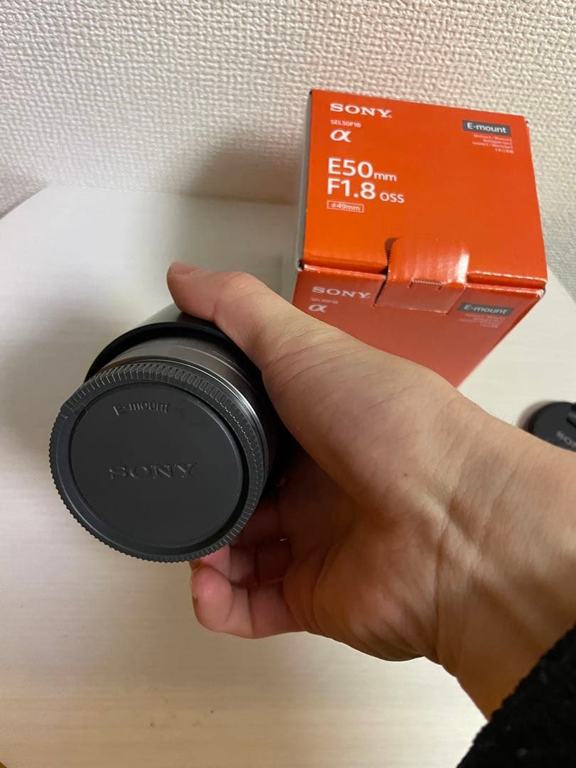 SONY E50mm F1.8 OSS レンズ