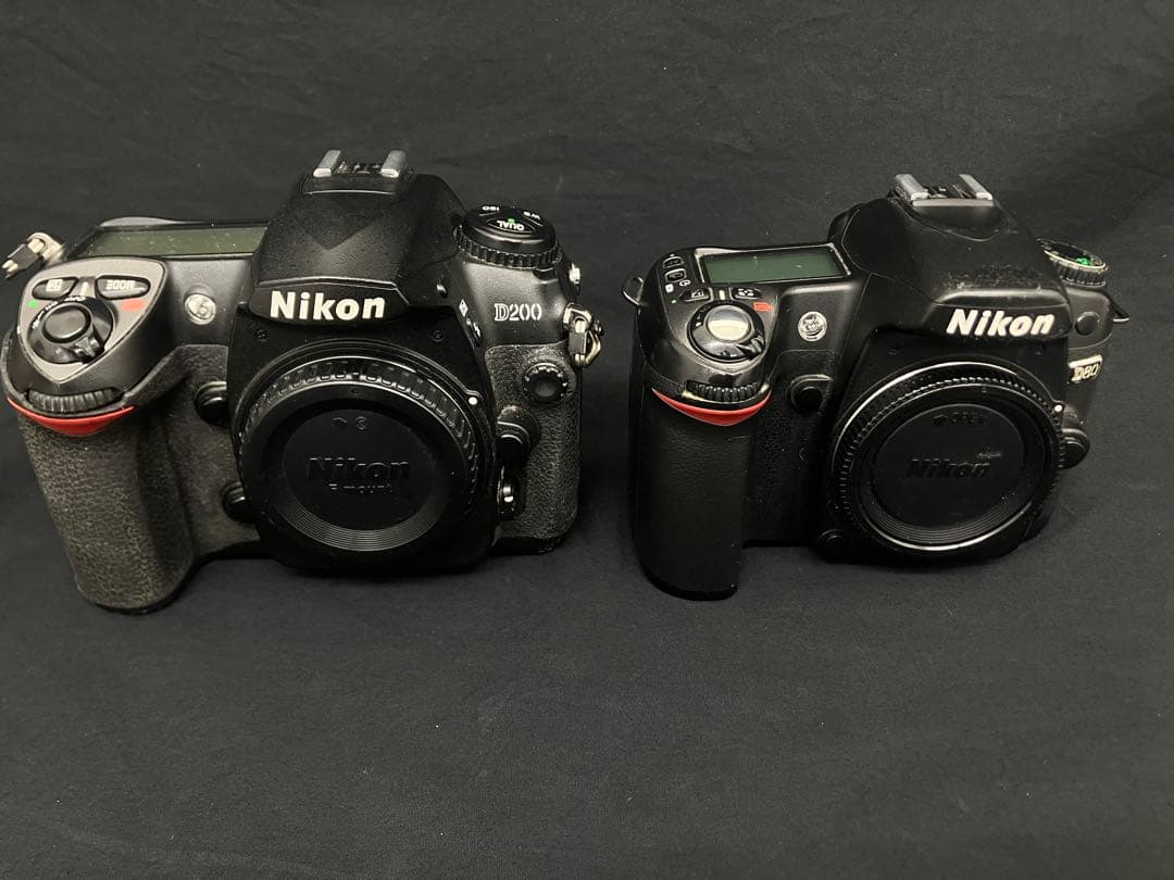 Nikon D200 デジタル一眼レフカメラ 5本レンズ付き　ジャンク品