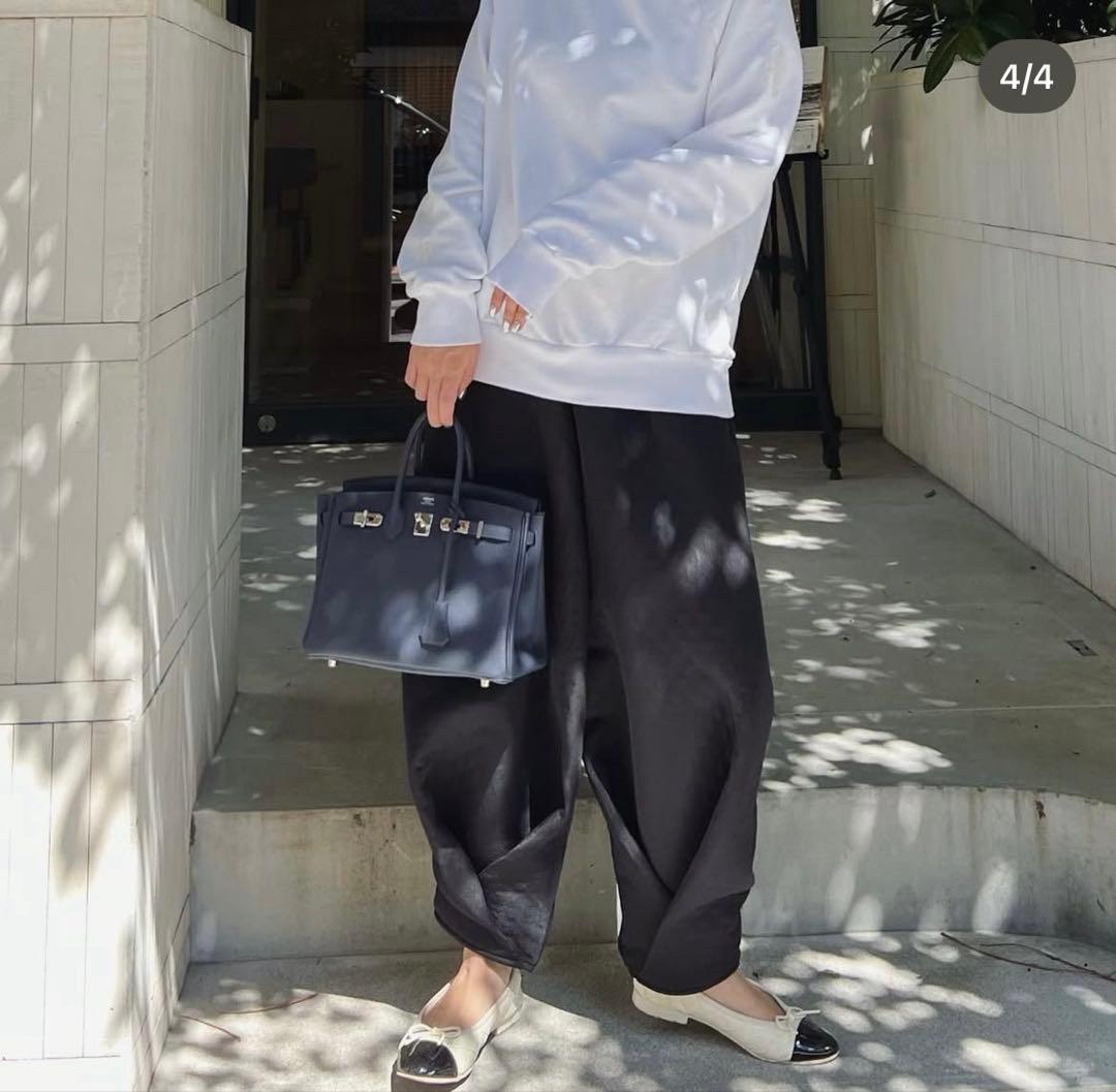 meer. クロスボリュームパンツ